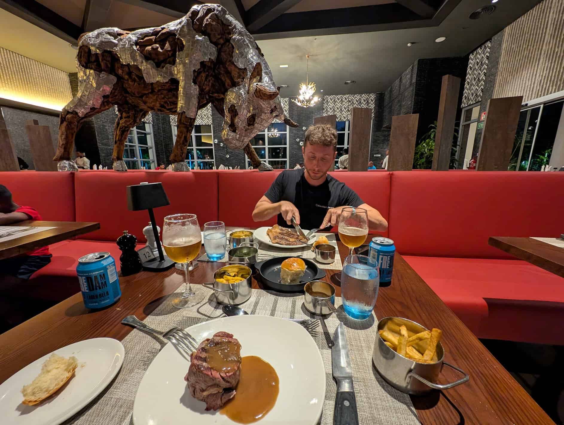 Restaurante de carnes a la carta del RIU Palace Bávaro