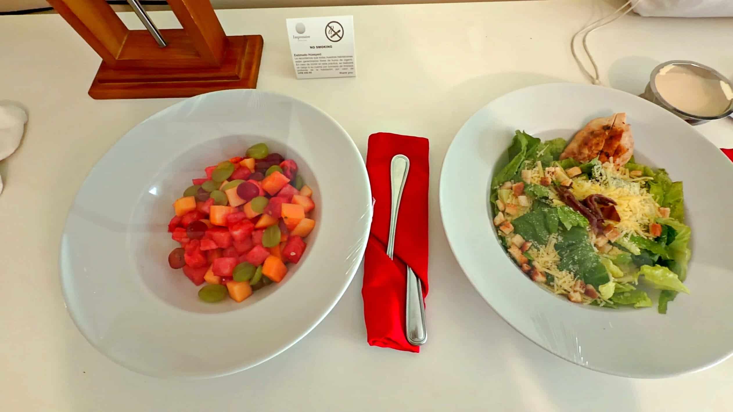 Room service del Impressive Premium Punta Cana