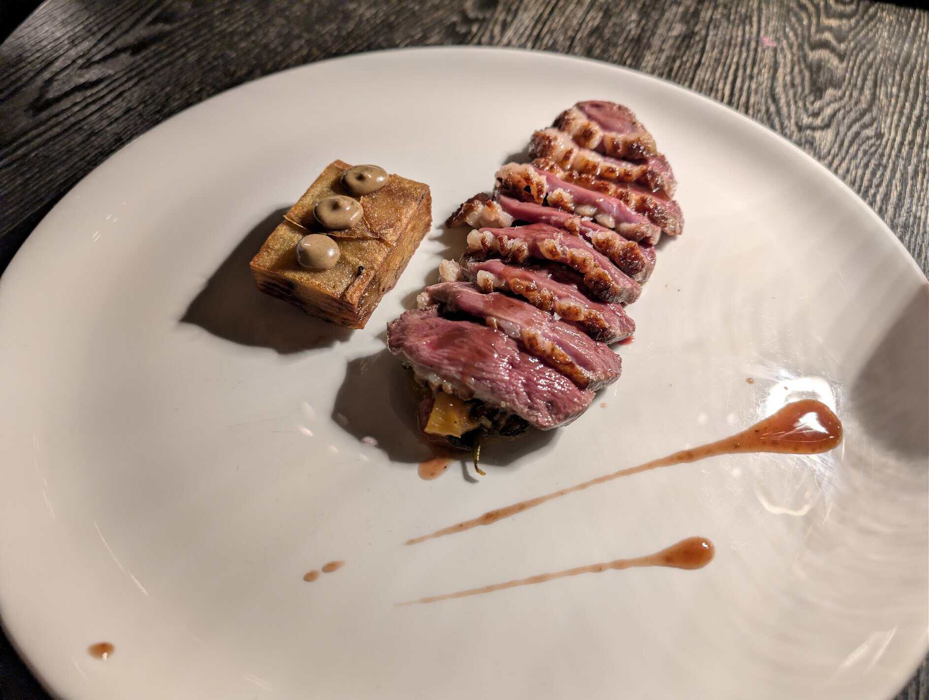 Foie del restaurante francés del Hyatt Zilara Cap Cana