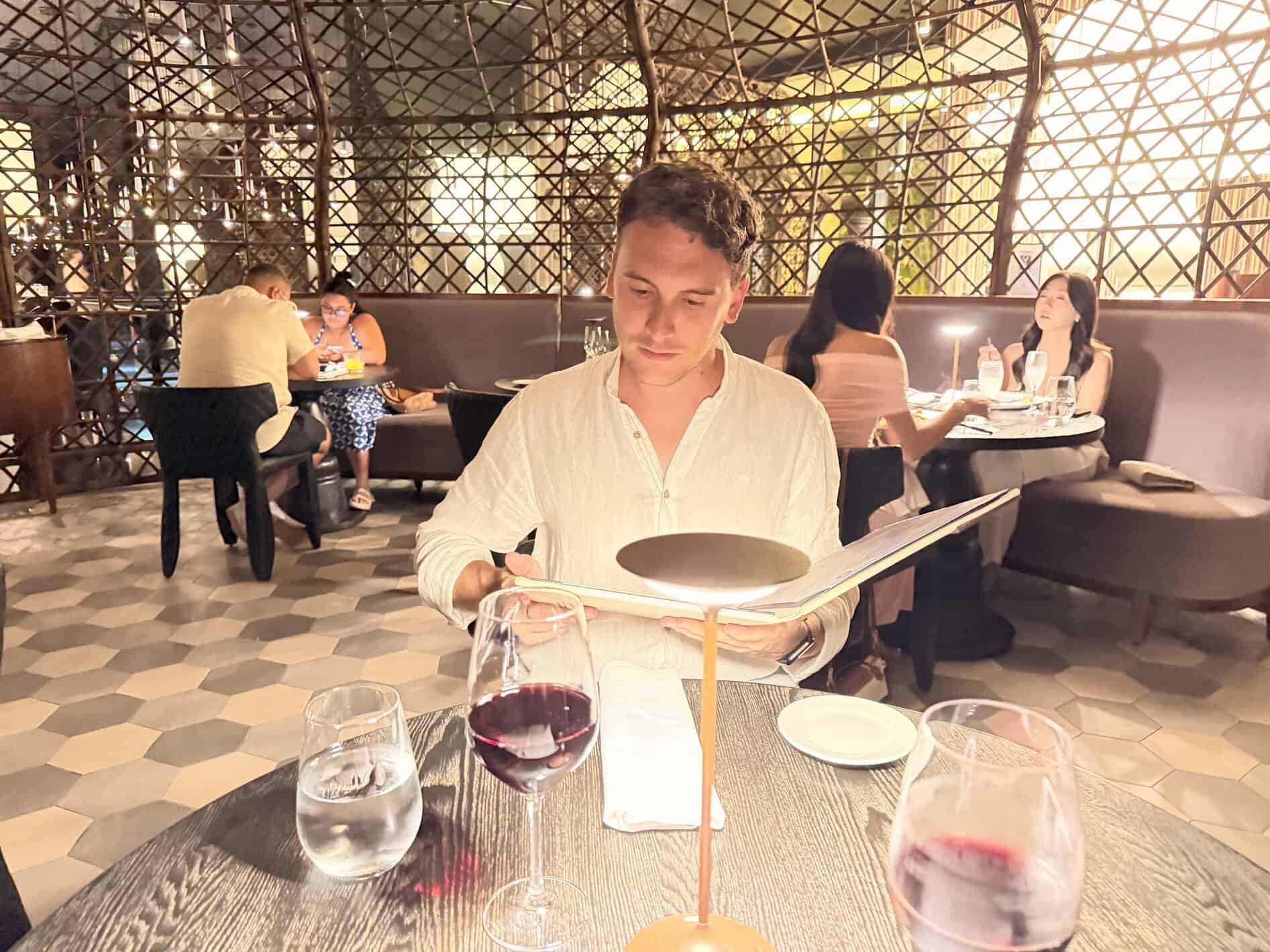 Restaurante francés a la carta del Hyatt Zilara Cap Cana