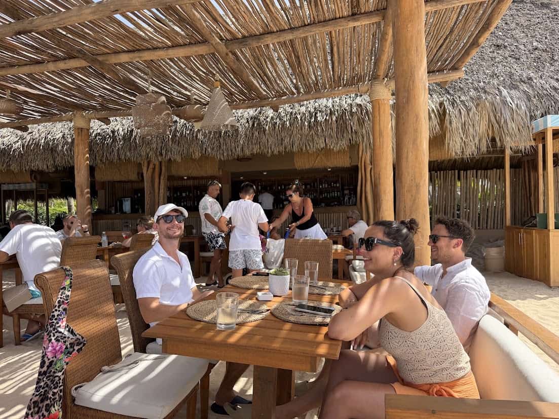 Restaurante Neguri en la playa del ZEL Punta Cana