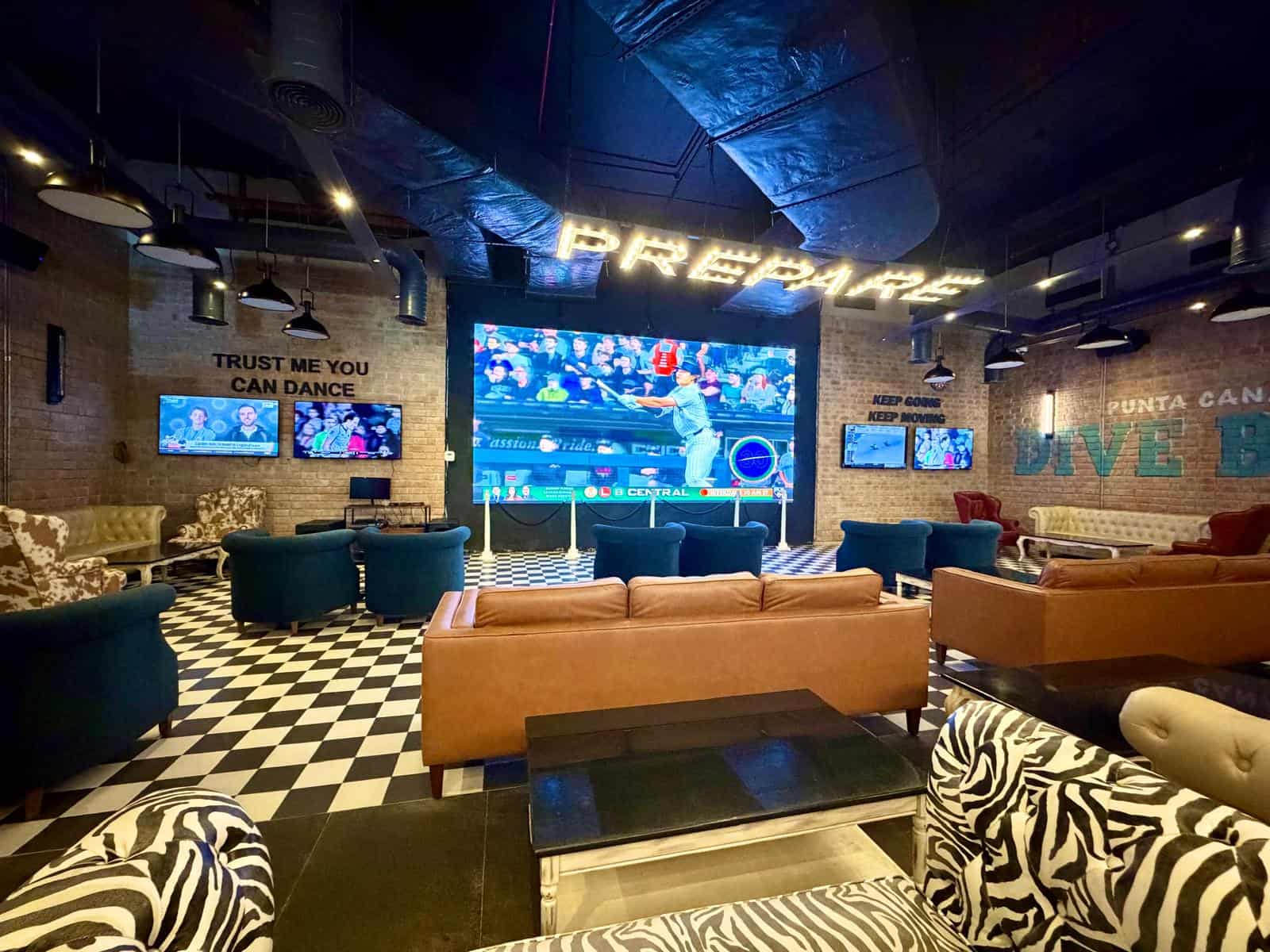 Sports bar del Hyatt Zilara Cap Cana