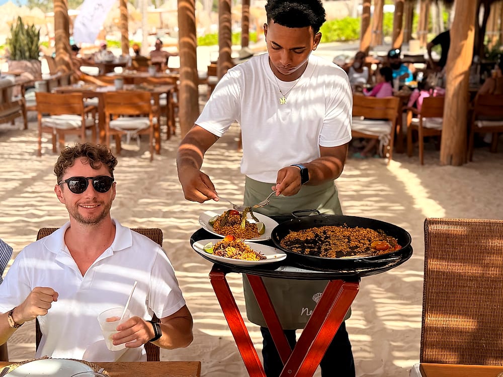 Arroz con costilla de ternera del restaurante Neguri, ZEL Punta Cana