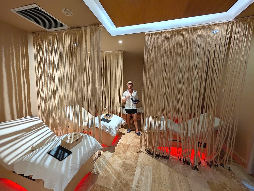Cabinas de masaje del spa del ZEL Punta Cana