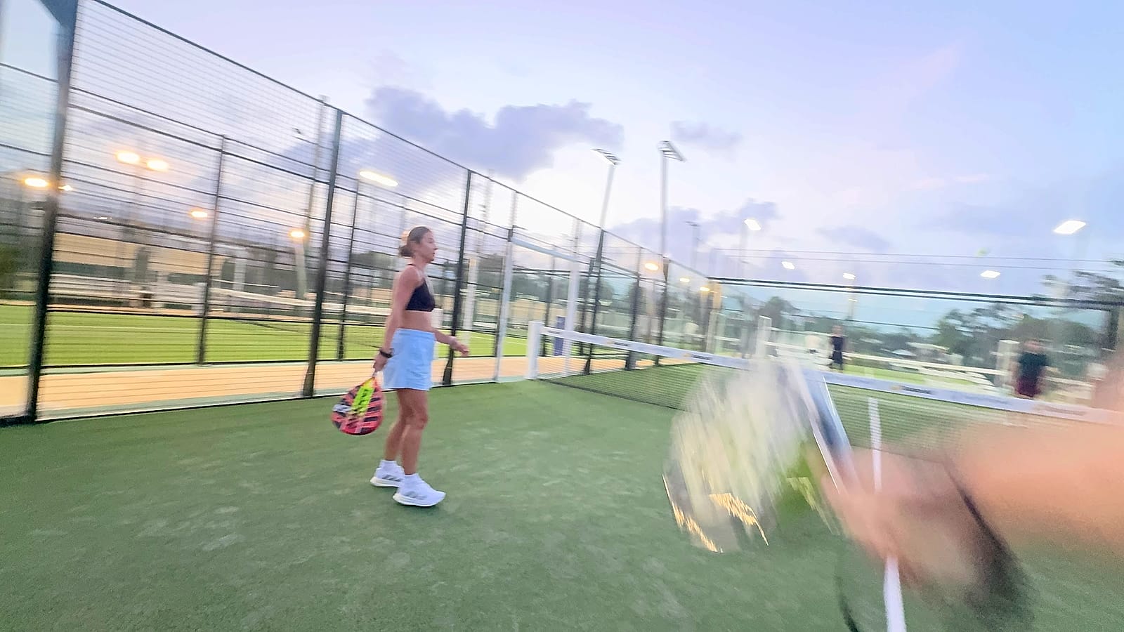 Pistas de pádel de la zona Meliá, ZEL Punta Cana