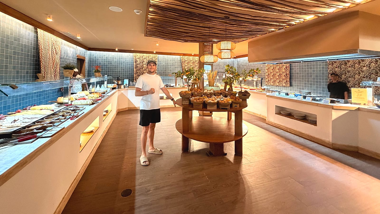 Zona de buffet del ZEL Punta Cana