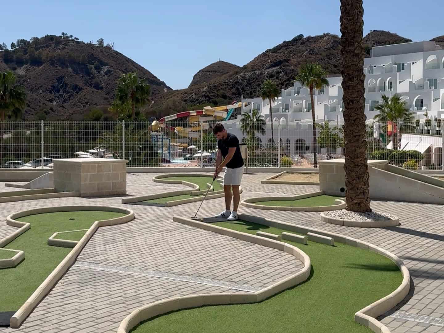 Minigolf del Hotel PlayaMojácar en Mojácar