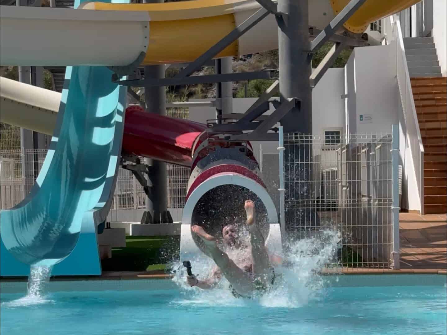 Toboganes del Hotel PlayaMojácar en Mojácar