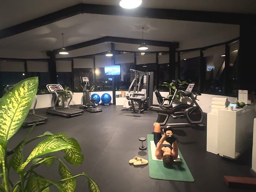 Gimnasio del Meliá Danang