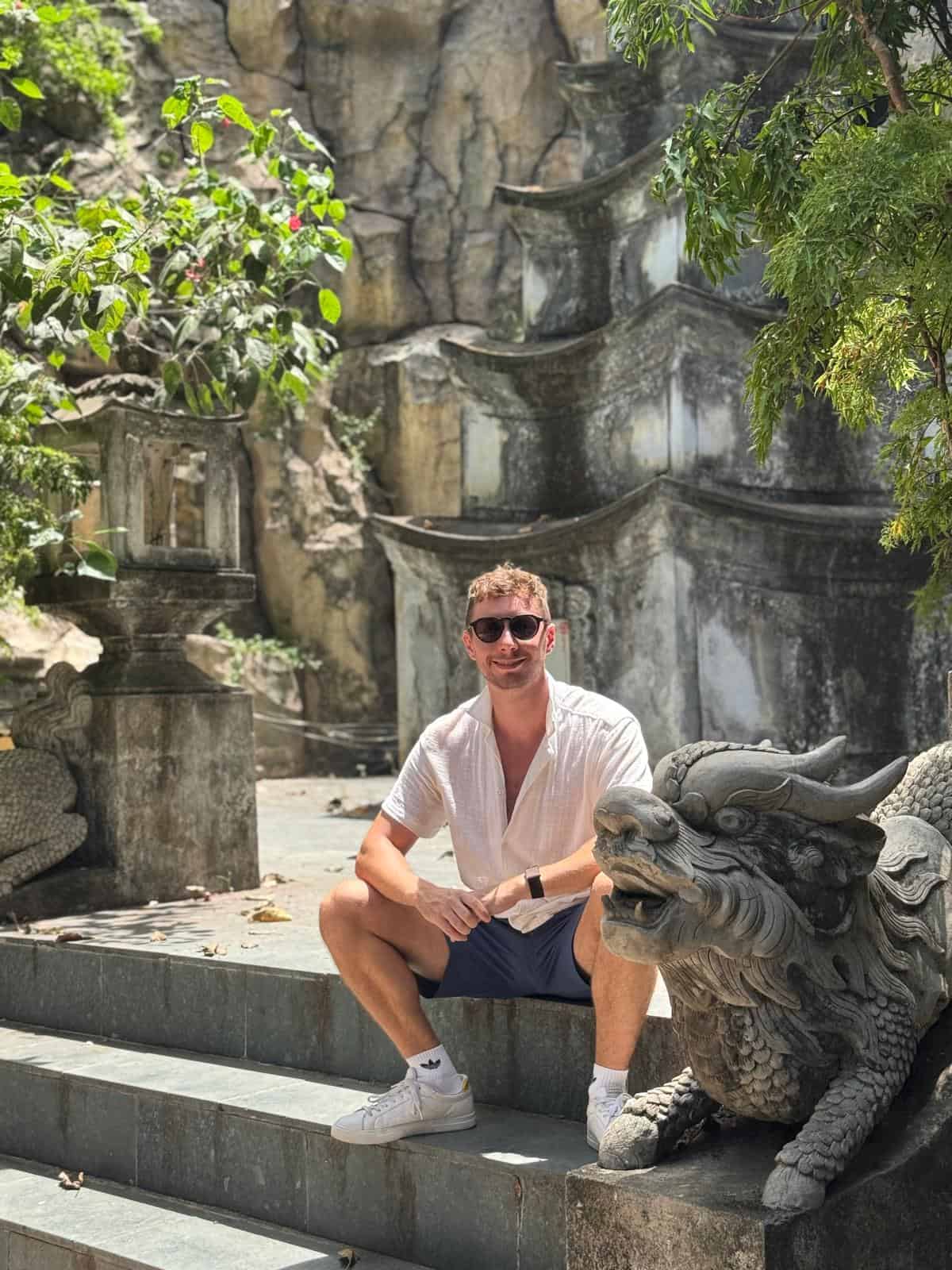 Las montañas de Mármol de Da Nang