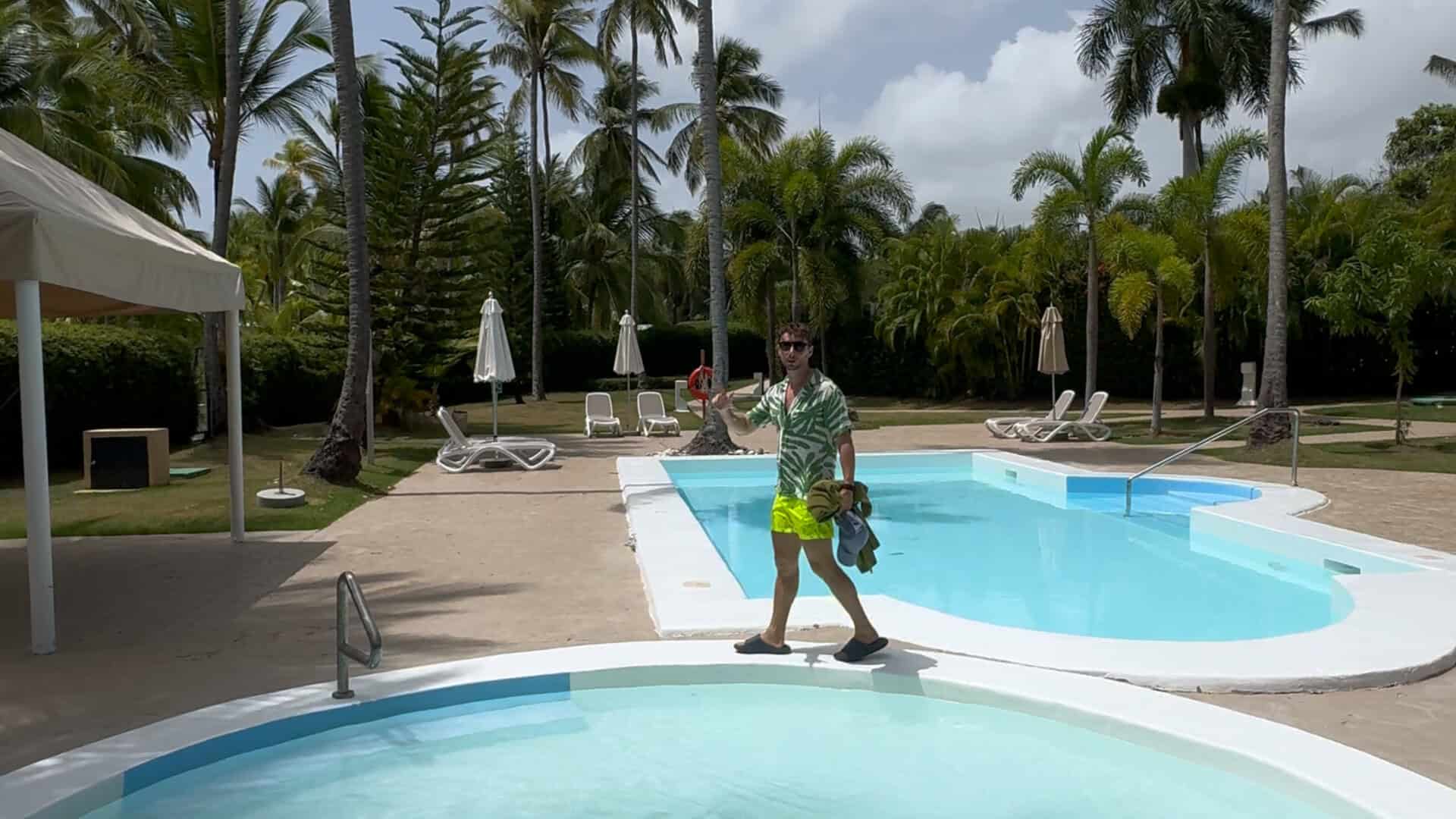Zona de chapoteo del Meliá Caribe Punta Cana