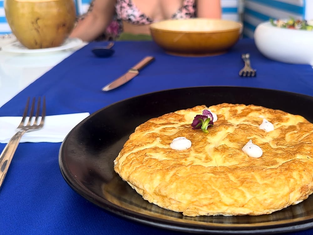Tortilla de patatas del Meliá Danang