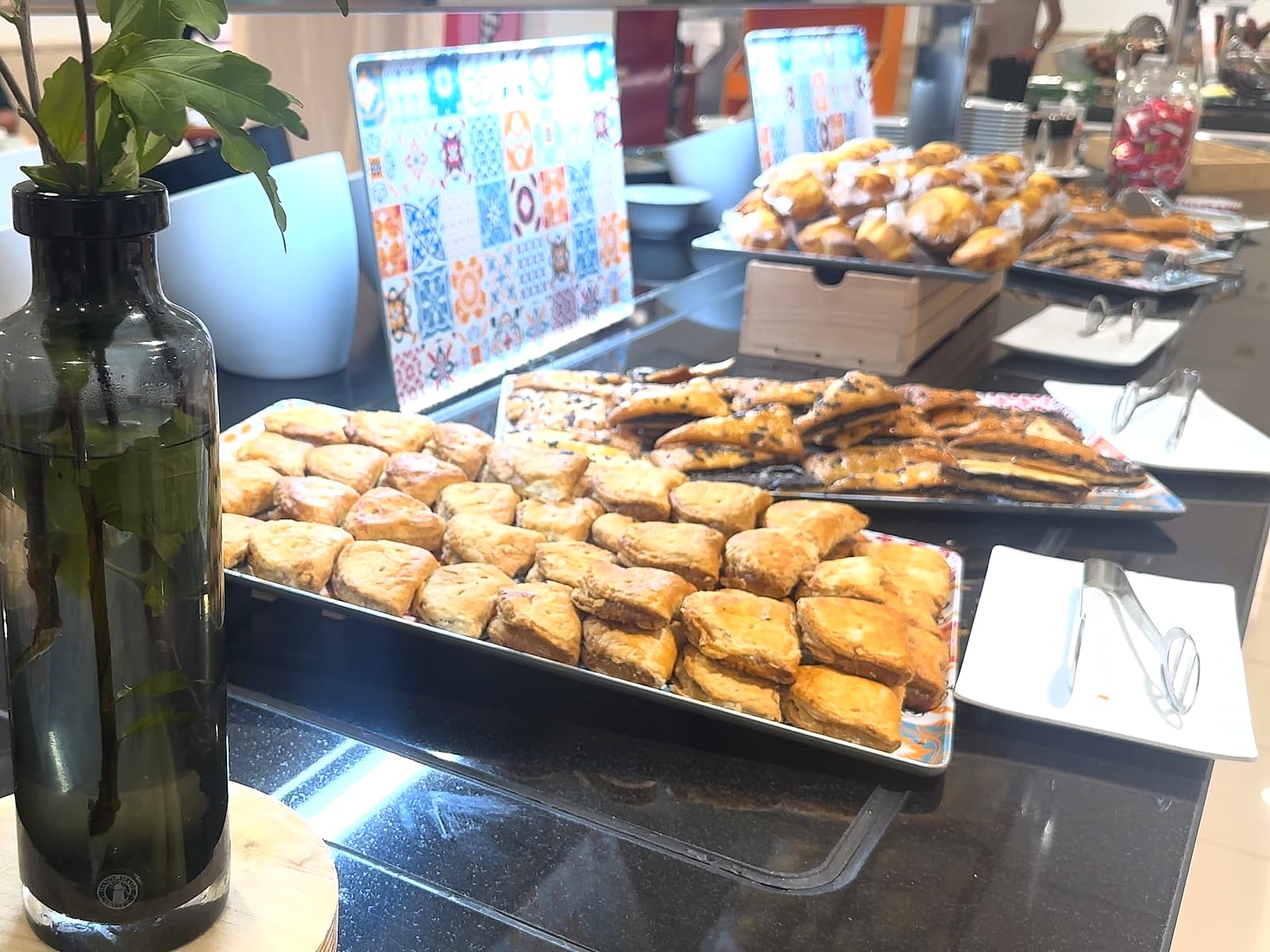 La bollería del desayuno del Hotel Playas de Torrevieja