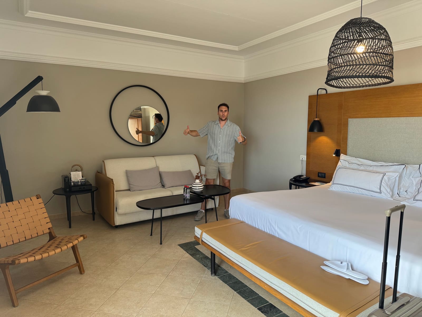 La habitación del Meliá Villaitana